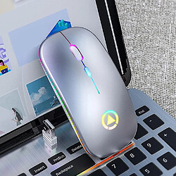 Universal LED ultra-minces LUMIRES COLORFIRES RECHARGables Mini Mini Wireless Mute USB Optical Optical Ergonomic Gaming pas cher