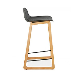 Avis Kokoon Design Tabouret de bar design ASTORIA BLACK 47x46x86,5 cm