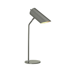 Elstead Lighting Lampe de table Quinto Acier Nickel poli, gris foncé