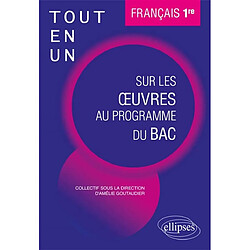 Français 1re : tout-en-un sur les oeuvres au programme du bac - Occasion