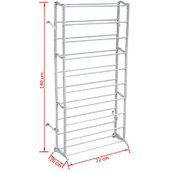 Acheter vidaXL Porte-chaussures / Étagère à chaussures avec 10 étages