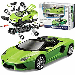 Maisto Assembly Line Lamborghini Aventador Roadster Kit de modAle moulA sous pression (Achelle 124)