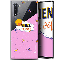 Caseink Coque Pour Samsung Galaxy Note 10 (6.3 ) [Gel HD Collection Petits Grains ? Design VIENS, On Vole ! - Souple - Ultra Fin - Imprimé en France]