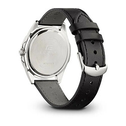 CONVIVIA Montre Edifice - CASIO - Cuir noir