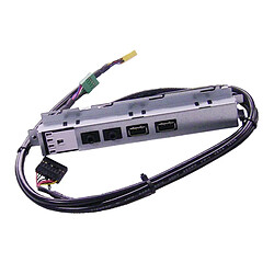 Carte Façade PC Dell OptiPlex 390 DT 3010 DT 0R4V2G R4V2G 2x USB Audio IN/OUT - Occasion