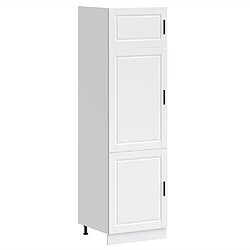 vidaXL Armoire de cuisine Porto blanc bois d'ingénierie