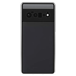 Coque en métal avec boucle de verrouillage, matte, magnétiquement absorbée, argent pour votre Google Pixel 6 Pro