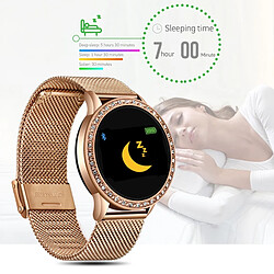 Acheter Universal Montres intelligentes Femmes Hommes Fréquence cardiaque Pression artérielle Exercice Montres multifonctionnelles Fitness Tracker Mode Montres intelligentes Montres intelligentes (bande dorée)