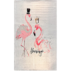 ICONIK INTERIOR Tapis pour Enfant - (290x200 cm) - Flamingo Rose