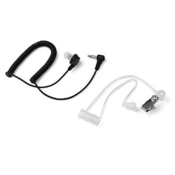 Universal 3,5 mm Single Écoute / recevoir uniquement le casque Covert Acoustic Tube