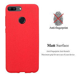 Cadorabo Coque Honor 9 LITE Etui en Rouge