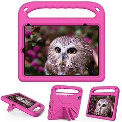 Coque en TPU antichoc, béquille, EVA rose pour votre Apple iPad mini (2021)