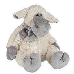 Paris Prix Peluche Enfant Mouton avec Écharpe 30cm Écru