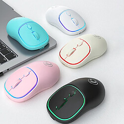 Yonis Souris Sans Fil Rechargeable Silencieuse 1600 DPI