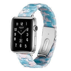 Wewoo Bracelet Apple Watch séries 5/4/3/2/1 - Bleu ciel