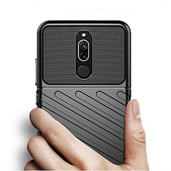 Avis Wewoo Coque Souple Pour Xiaomi Redmi 8 Étui en TPU antichoc Thunderbolt Noir