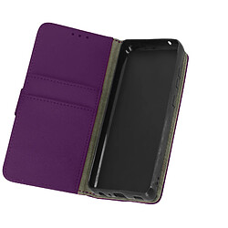 Avizar Housse Samsung Galaxy A32 Porte-carte Fonction Support Vidéo violet