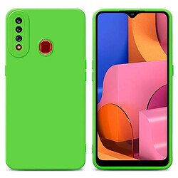 Cadorabo Coque Samsung Galaxy A20s Etui en Vert