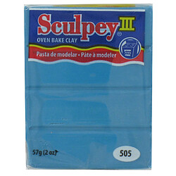 Pâte Sculpey III Turquoise - Sculpey