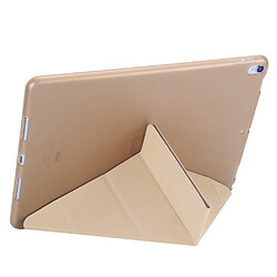 Avis Etui en PU stand en origami or pour votre Apple iPad Air 10.5 (2019)/Pro 10.5 pouces (2017)