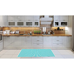 Alter Chemin de cuisine, 100% Made in Italy, Tapis antitache avec impression numérique, Tapis antidérapant et lavable, Modèle Ebba, cm 100x52