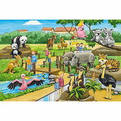 Schmidt Spiele Puzzle enfant - Journee au zoo - 3x24 pieces - SCHMIDT AND SPIELE