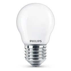 Lampe LED Philips Sphèrique E 6,5 W E27 806 lm 4,5 x 7,8 cm (4000 K)