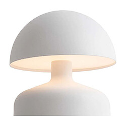 Avis LEITMOTIV Lampe à poser en métal Impetu LED blanc.