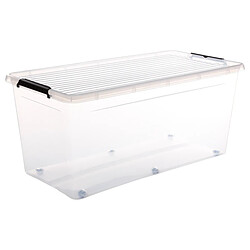 Five Simply Smart Boite 75 l Clip Easy Roll Transparent - FIVE