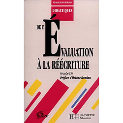 De l'évaluation à la réécriture - Occasion