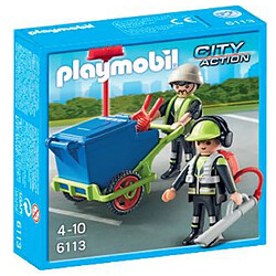 Playmobil® Equipe d'entretien de voirie - Playmobil City Action 6113