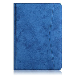 Etui en PU Poche avant avec support et porte-stylo bleu pour votre Samsung Galaxy Tab S7 FE T736