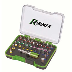 Ribimex Coffret de 32 embouts porte embout magnétique 60 mm