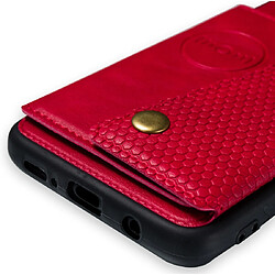 Avis Wewoo Coque Fashion Etui de protection en cuir pour Galaxy S9 Plus Rouge