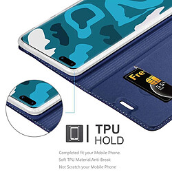 Cadorabo Coque Huawei P40 Etui en Bleu pas cher