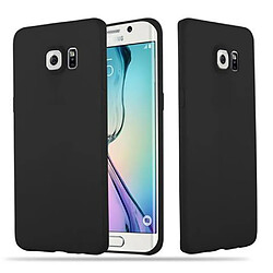 Cadorabo Coque Samsung Galaxy S6 EDGE Etui en Noir