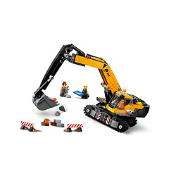 Acheter 60420 La pelleteuse de chantier jaune LEGO® City