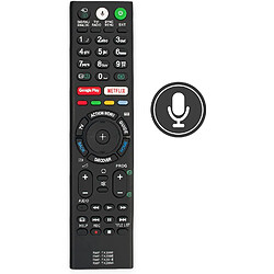 SANAG Rmf-Tx300E Rmf-Tx201E Rmf-Tx200E Rmf-Tx200A Voice Remplacement De La Telecommande Convient Pour Sony Smart Tv Kd-49Xe8396 Kd-49Xe9005 Kd-55A1 Kd-55Sd8505 Kd-55Xd8005 Kd-55Xd8505 Kd-55Xd8577