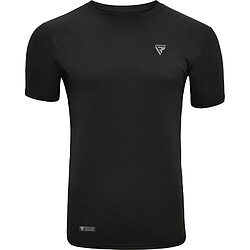 RDX Sports RDX T2 T-Shirt noir à manches courtes pour le sport X Grande XL - RDX - TSM-T2B-XL+