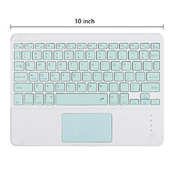 Universal 10 pouces iPad Tablette Téléphone Portable Universel Touch Pad Clavier Bluetooth Sans fil Portable Ultra-fin Bluetooth Mini Clavier | Clavier (vert)