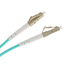 Lc-lc duplex multi-mode lc à lc cable à cordon de raccordement à fibre optique 3mètre