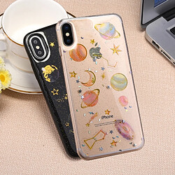 Acheter Wewoo Coque Transparent pour iPhone X Star Motif TPU Housse de protection arrière