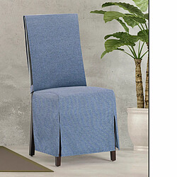 Avis Housse de Chaise Eysa VALERIA Bleu 40 x 135 x 45 cm 2 Unités