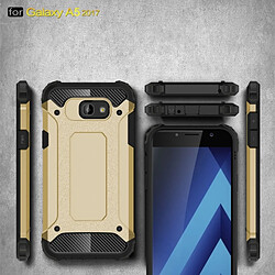 Wewoo Coque renforcée or pour Samsung Galaxy A5 2017 / A520 Armure Tough TPU + PC Combinaison