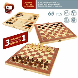 Avis Color Baby Échecs et dames Colorbaby Backgammon Bois (6 Unités)