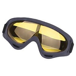 Avis Lunettes D'équitation Extérieures Lunettes De Moto Ant Impact Lunettes De Ski Lunettes Jaunes