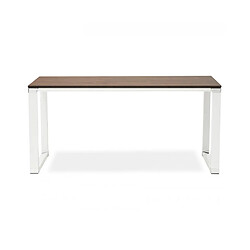 Mes Bureau 160x80x74 cm avec plateau noyer - SYRA