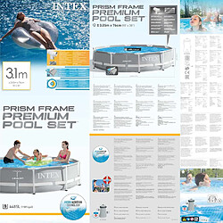 Acheter INTEX Ensemble de piscine Prism Frame Premium 305x76 cm