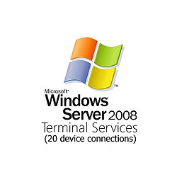 Microsoft Windows Server 2008 Terminal Services (20 device connections) - Clé licence à télécharger - Livraison rapide 7/7j