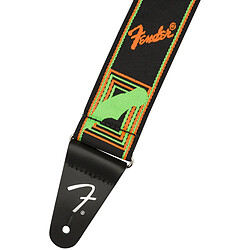 Avis Neon Monogrammed Strap Green/Orange Fender